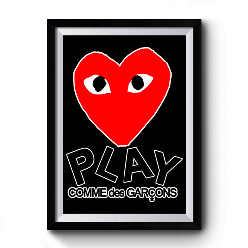 Comme Des Garcons Retro Premium Poster